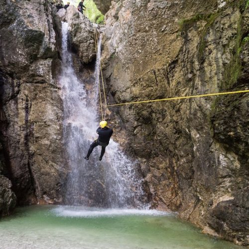 canyoning bovec fratarica 2