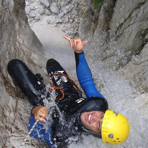 canyoning bovec fratarica