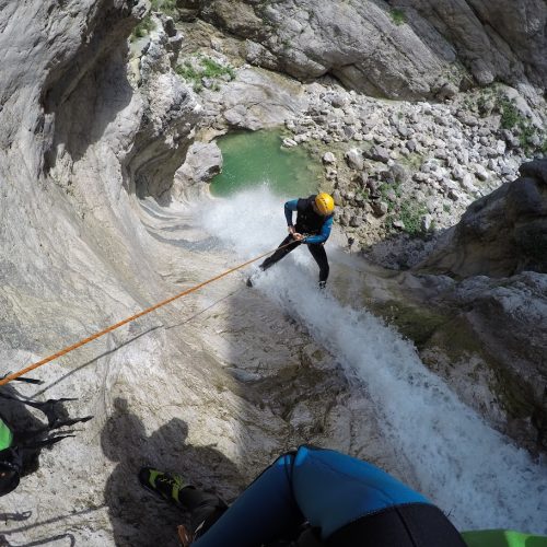 canyoning bovec predelica